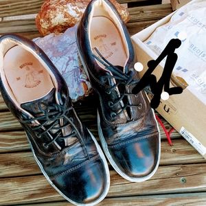 Bed Stu Black Leather Heritage Sneakers